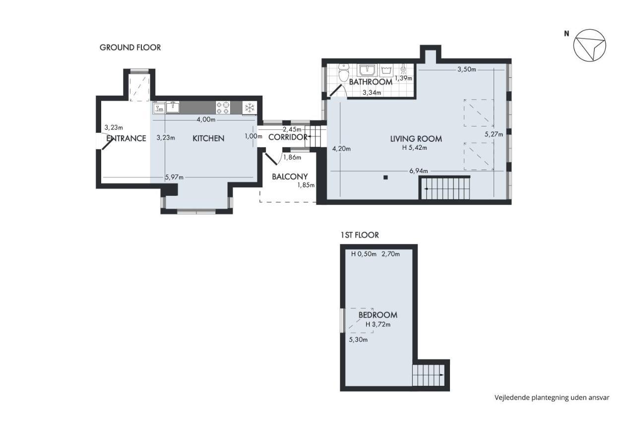 Sanders Regent - Inviting One-Bedroom Apartment Near Central Square Copenhagen Luaran gambar