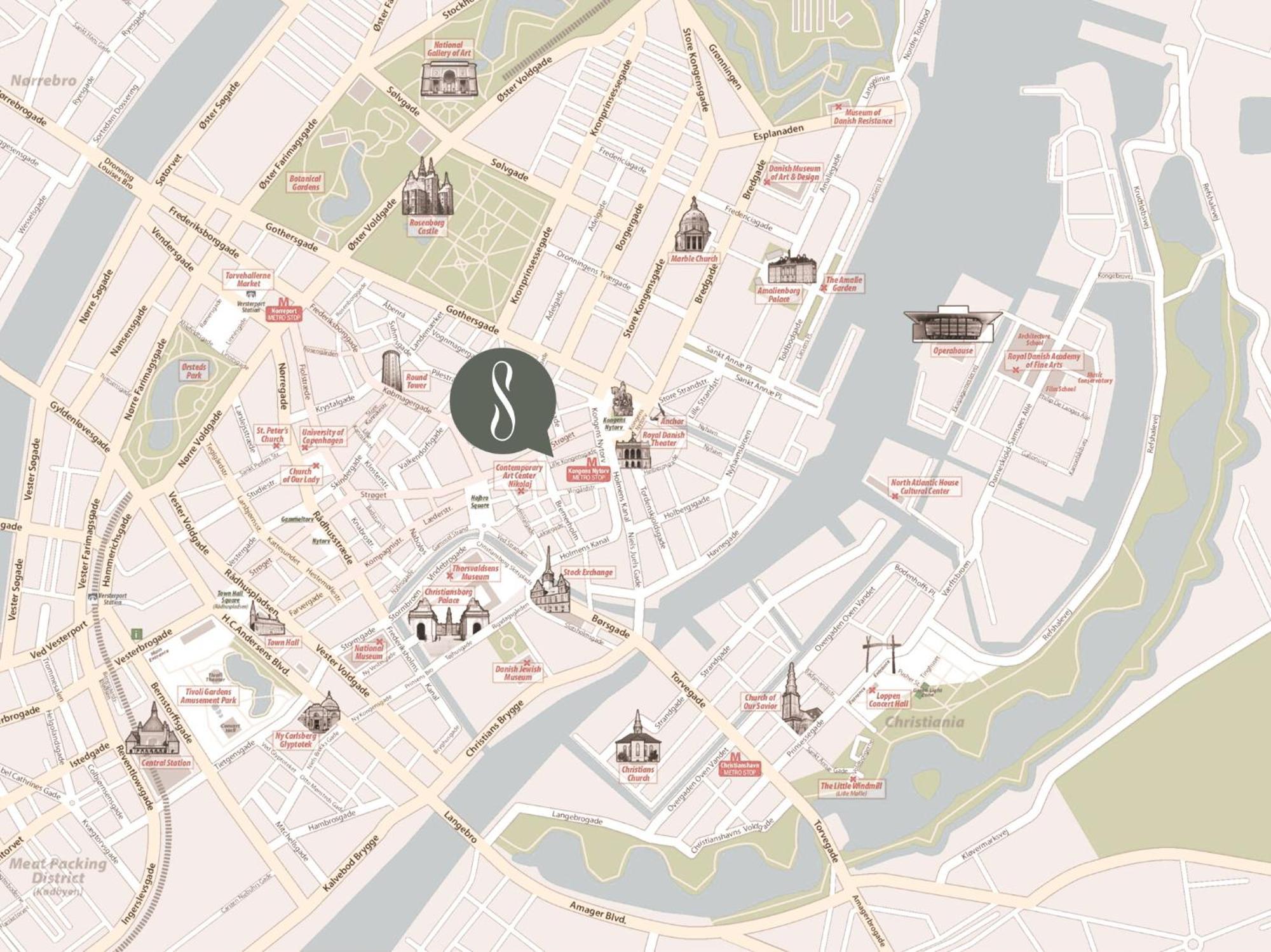 Sanders Regent - Inviting One-Bedroom Apartment Near Central Square Copenhagen Luaran gambar
